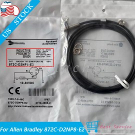 Unbranded NEW For Allen Bradley 872C-D2NP8-E2 Proximity Sensor Switch 10-30VDC 200mA NO US
