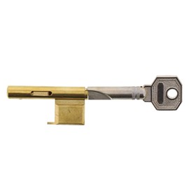 Burg Wächter E 700/2 Door Locking System with Dead Stop for Mortise locks 7 mm Cylinder Diameter 2 Keys