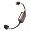 2pcs Car LED Headlight Decoder Radio Audio Anti Interference Error