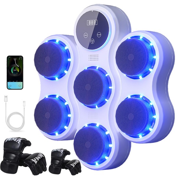 Smart Music Boxing Machine for Adults & Kids - Wall