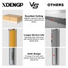 XDENGP Top and Bottom Bearing Flush Trim Router Bit 1/2