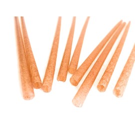 Popote Biodegradable de Agave 200 Piezas Estuchado Individual