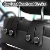 Amelity Car Seat Back Storage Hook, Car Hooks for Headrest,