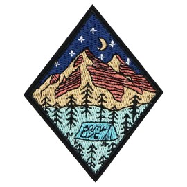 MUNAN Outdoor Outdoor Hiking Mountain Camping Backpack Patch Embroidered Applique Badge Iron On Sew On Emblem