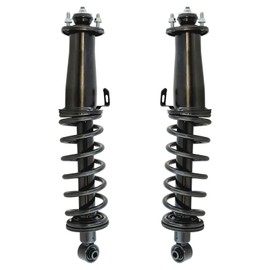TRQ Rear Strut & Coil Spring Assembly Set Driver & Passenger Sides Compatible with 06-13 Lexus IS250 11-13 IS350