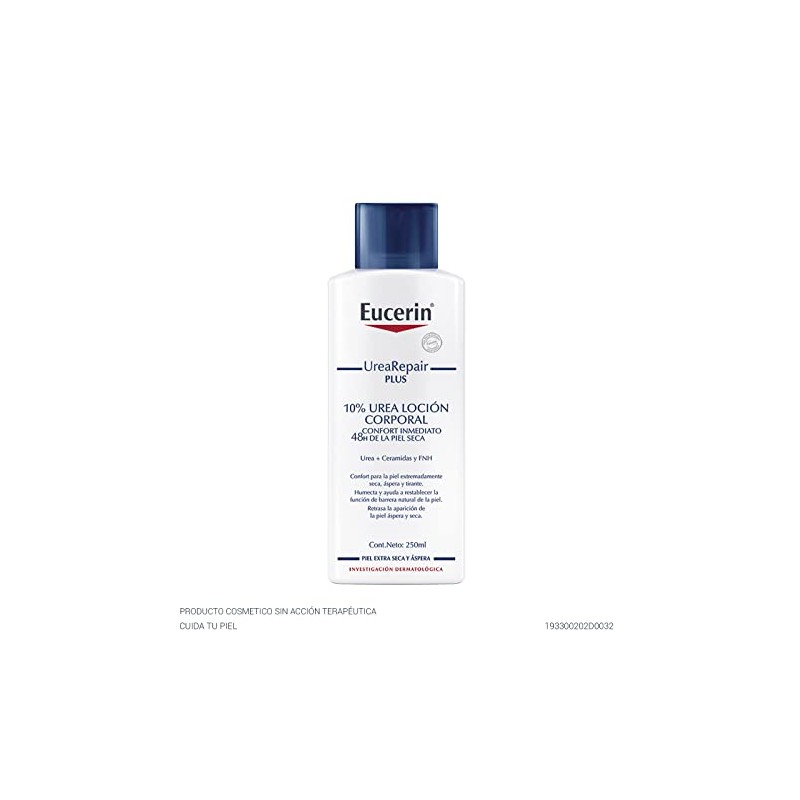 Eucerin Loción Corporal Crema Urea 10%, Urea Repair, 250 ml