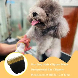 2025 New 2-Pack Dog Hair Clipper Blade Professional Pet Clippers Replacement Blades Cat Dog Accessory for Baorun P2/P3 (1.77x1.57x0.59 in, 2 Pack)