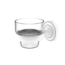Allied Brass DT-64 Dottingham Collection Wall Mounted Votive Candle Holder, Matte White