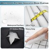 1 Panel Waterproof Thermal Insulated Door Curtain 39" x 82"