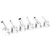 6Pcs Heat Gun Nozzles Kits, 3/4/5/7/8/10mm Tips 45 Degree Curved