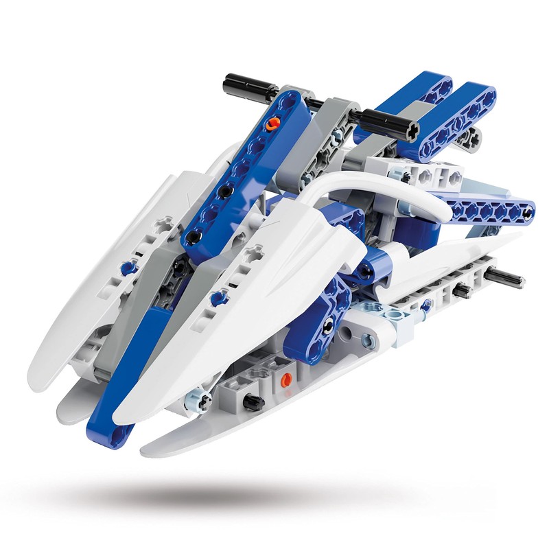 Clementoni 61767 Science Museum Mechanical Lab-Jet Ski & Catarman,Multicolor,4,5 x