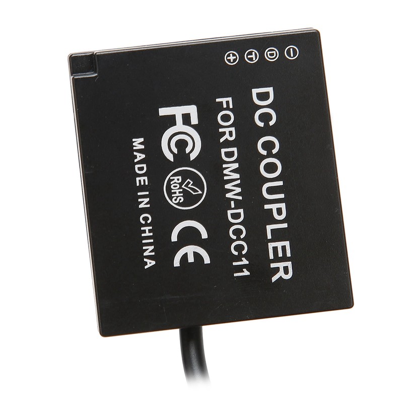 BLE9 DC Coupler Kit Full Decoding Camera Dummy Battery with