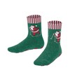 FALKE Unisex Kids Slipper Socks, Green Light Pine 7421