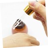Mikinona 3pcs Refillable Ceramic Essential Oil Bottles with Dropper Travel