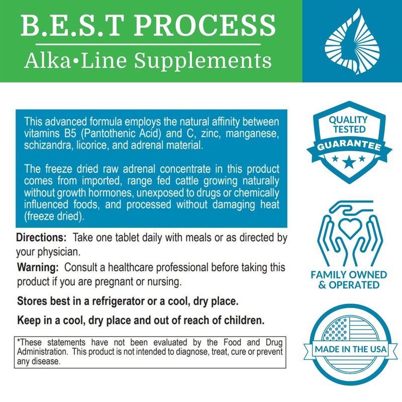 Morter HealthSystem Adrenergy Best Process Alkaline — Natural Adrenal Support