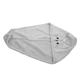 OHPHCALL Girl Fleece Hair Dry Hat Fast Drying Bath Hair Drying Hat Thicken Hair Towel Wrap