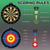 Magnetic Dart Board - 12pcs Magnetic Darts - Excellent Indoor