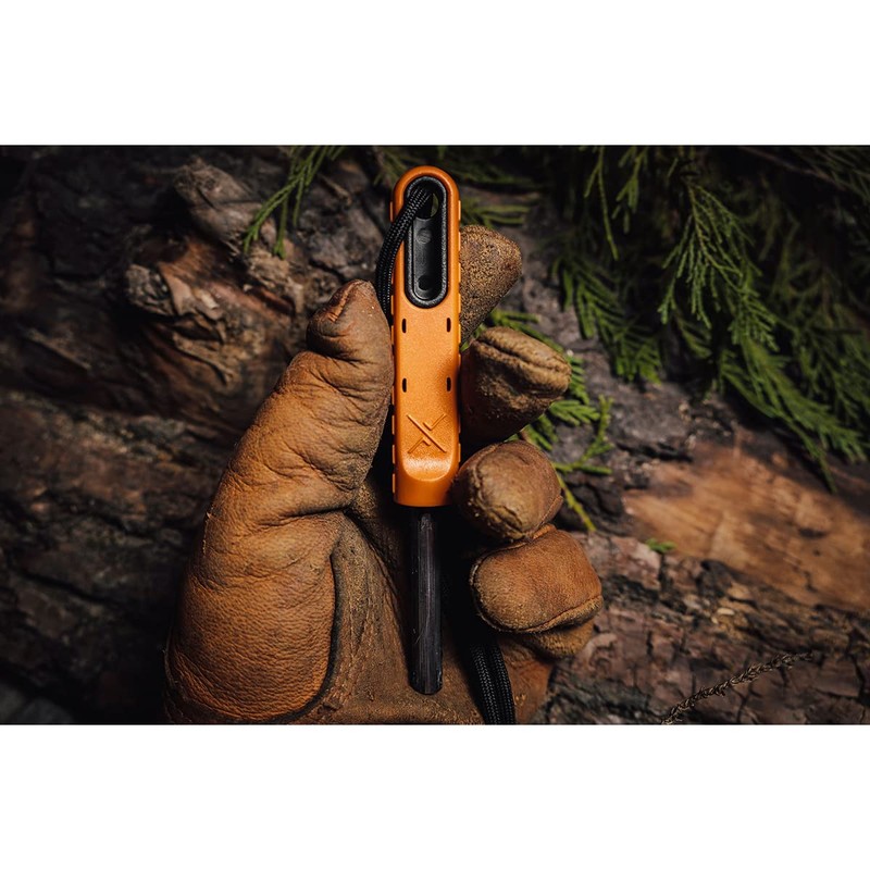EXOTAC - polySTRIKER XL Ferrocerium Fire Starter with Snap-in Striker