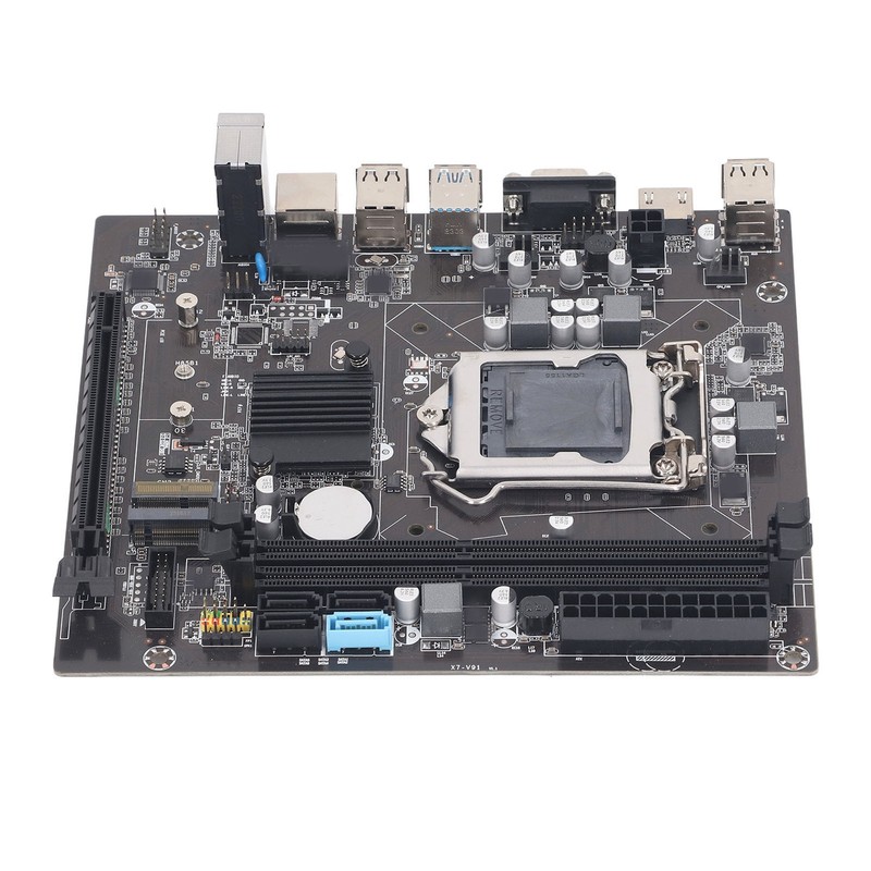 B75 Gaming Motherboard with M.2 Ports Dual Channel DDR3 for
