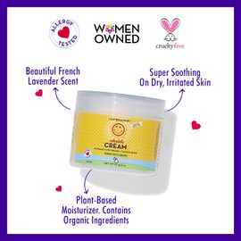 California Baby Calendula Cream | Ultra-Soothing Baby Face Cream | 100% Plant-Based | Organic Calendula + Aloe Vera | Lavender Scent | Baby Lotion For Sensitive Skin | Allergy Friendly | 2 oz / 57g