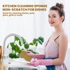 Natural Kitchen Sponge –24-Pack Biodegradable Sponges for Dishes –Compostable Dish