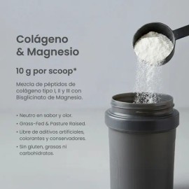 Entera Pharma Colágeno en Polvo Sin Sabor con Magnesio 300g                                                                                           