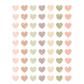 Teacher Created Resources Terrazzo Tones Hearts Mini Stickers (TCR7229)