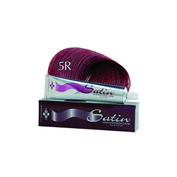 Developlus Satin Color #5R Light Chestnut Auburn 3oz (3 Pack)