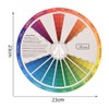 zalati Color Wheel Two Side Color Mixing Learning Guide for