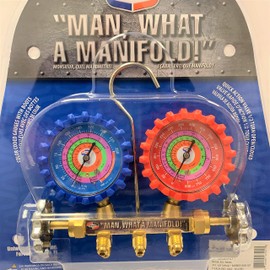 Manifold Qs4l3h (R-410a/R-22r/R-404a) Psi/F Uniweld 3ft Hoses