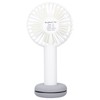 White Donut Shaped Small Fan Portable LED Night Light with