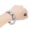 Terahertz Bracelet Rectangle Beads Stretch Bangle Woman Men Bracelet Gift