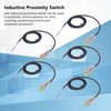 5Pcs Inductive Proximity Switch 150Hz 2 Wire Normally Open IP65