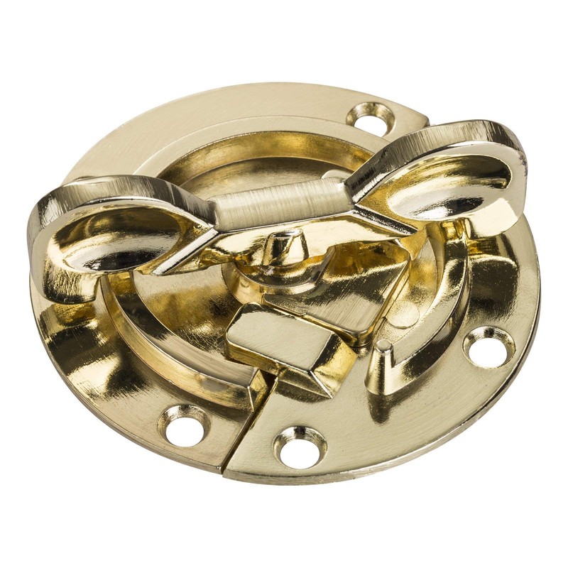 SO-TECH® Swivel Bolt Diameter 61 mm, Brass-Plated Steel, Worktop Connector,