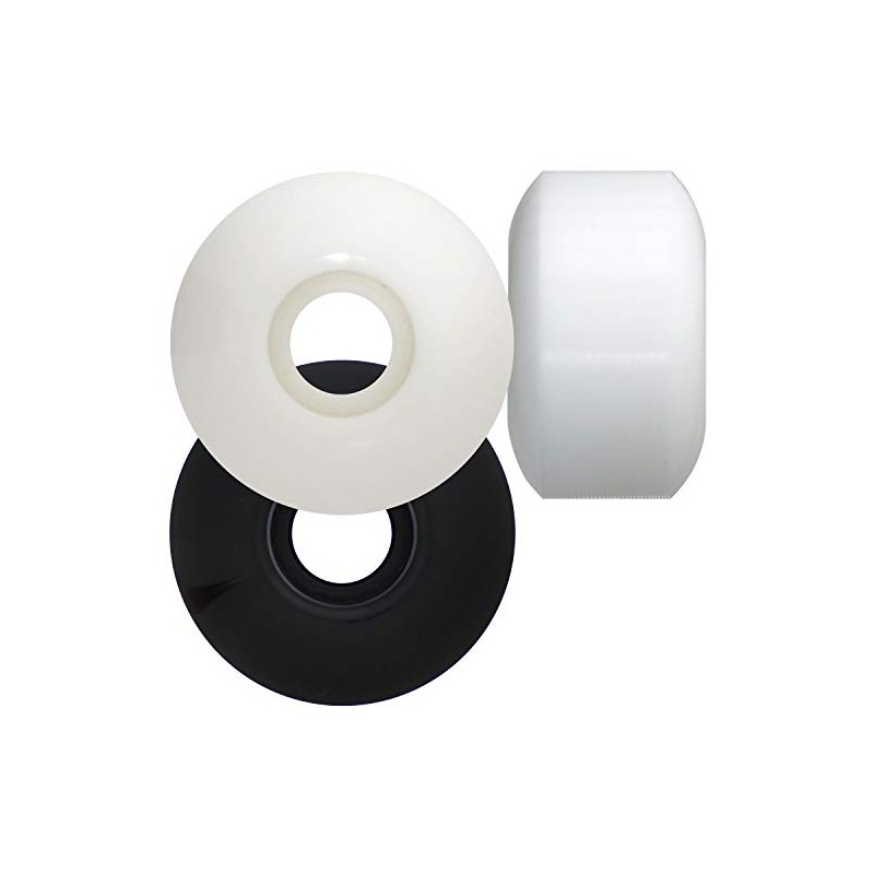 OMG Skateboard Wheels, 100A, 2.0 inches (52 mm), Black, Blank,