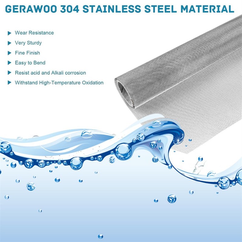 Wire Mesh Air Vent Mesh Cover 30 X 200CM 304