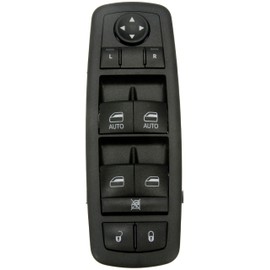 Dorman 920-400 Front Driver Side Master Window Switch Compatible with Select Chrysler/Dodge/Ram Models