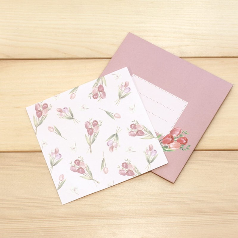 Lab Clip Mini Letter Set, Bon Kadu, Pink, 22A-BCML01-PK