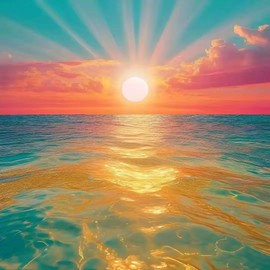 Diamond Painting Kits,5D Diamond Art Kits Full Drill Diamond Painting Kits for Adults Kids Beginner,DIY Diamond Painting Kits Perfect for Home Wall Decor Gifts Sunrise 13.8x13.8inch