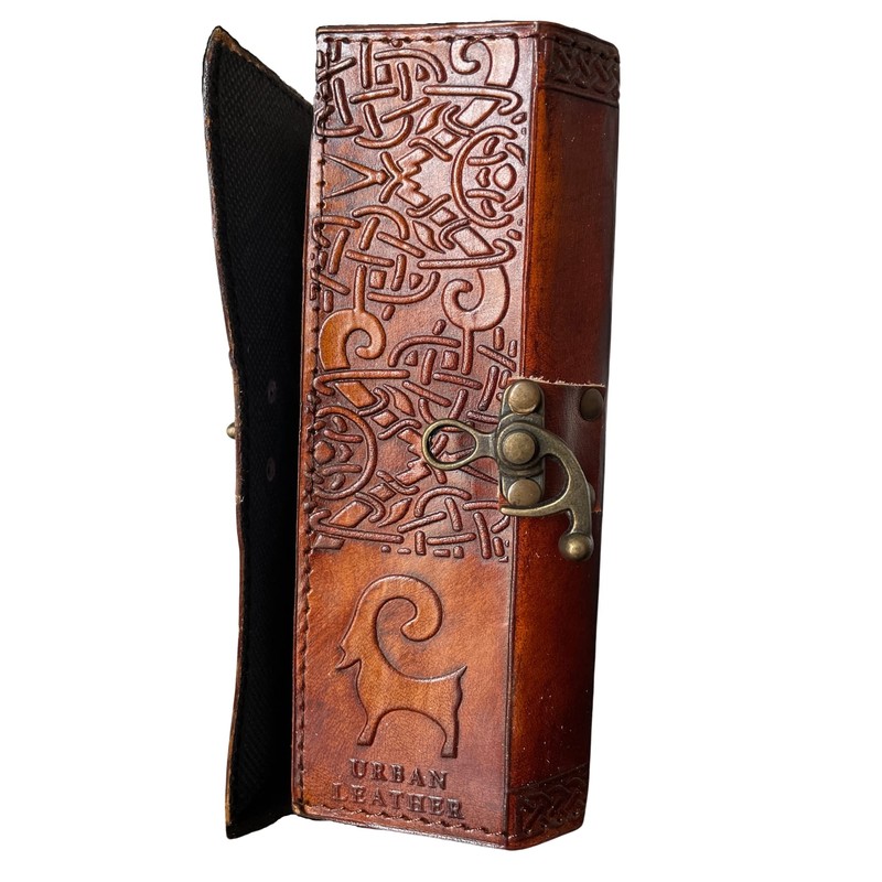 URBAN LEATHER Dungeons and Dragons DND Journal for Men Women