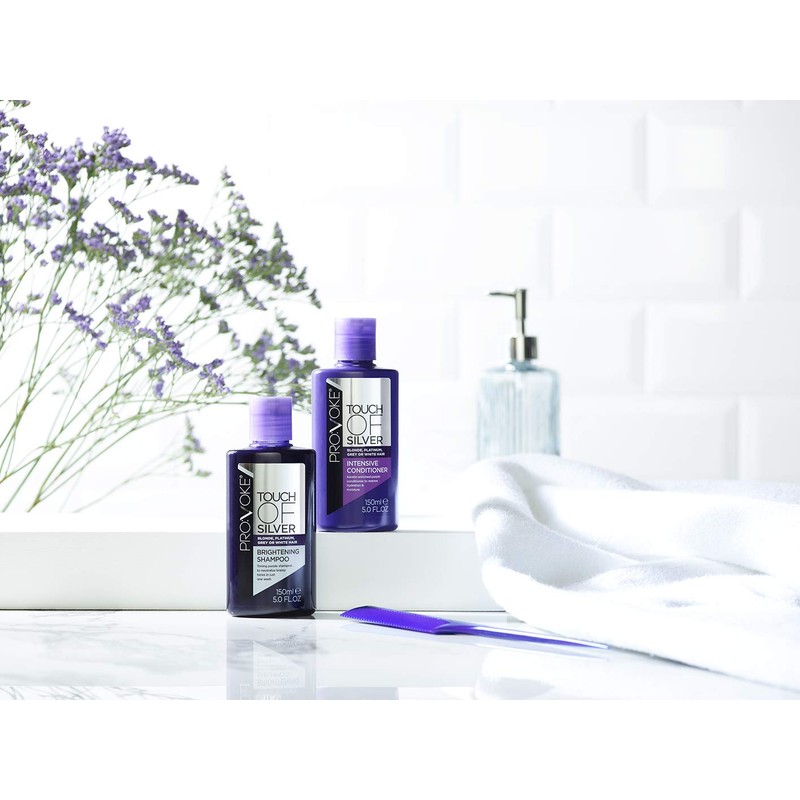PROVOKE Touch Of Silver Brightening Purple Shampoo 150 ml, Neutralises