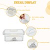 Yomjarl Cheese Container for Refrigerator,BPA-Free Deli Meat Storage Containers,Sliced Cheese
