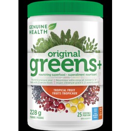 Genuine Health Greens+ Original (Tropical Fruit) - 228g
