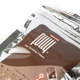 Fibras Capilares de Queratina REFILL para Calvicie, Raíces Blancas y Volumen para Cabello 50 gr. FULLY HAIR para REUSAR ENVASE (CAFÉ OBSCURO)