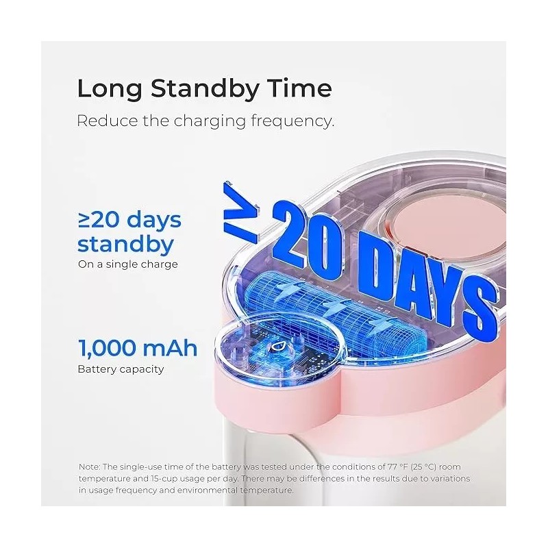 Waterdrop FreshTaste Electric Water Filter Pitcher, Instant Countertop Purifier