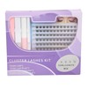 DIY Eyelash Extension Kit 120pcs Clusters 8‑16mm Individual Lash Extension