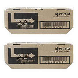 Kyocera TK-352 (TK352) Black Toner Cartridge 2-Pack