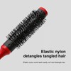 ShiningUU 2pcs Small Round Hair Brush Women Blow Dry, Anti-Static