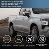 LNZMPART 6" Side Step Running Boards for 2019-2024 Chevy Silverado