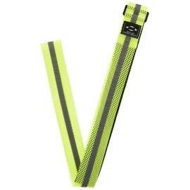 SK11 REFTUS-Y Reflective Mesh Sash, Hook-and-Loop Fastener, Yellow, High-Brightness, Glass Beads